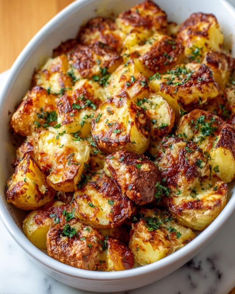 Cheesy Ranch Oven Roasted Potatoes Recipe