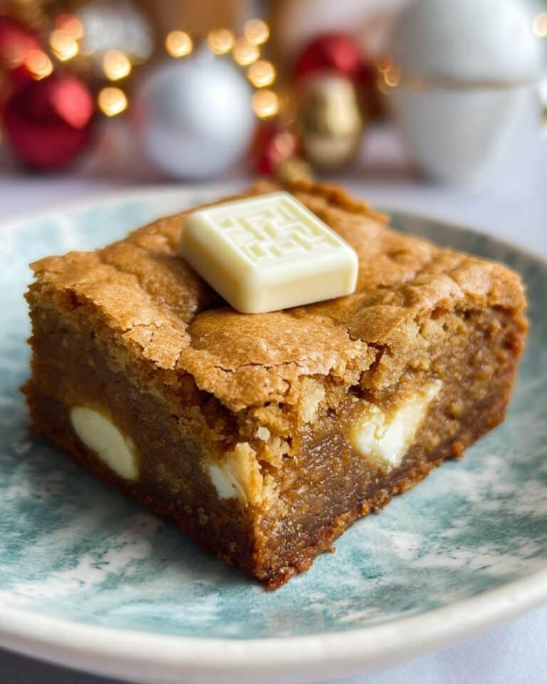 Biscoff Blondies Recipe