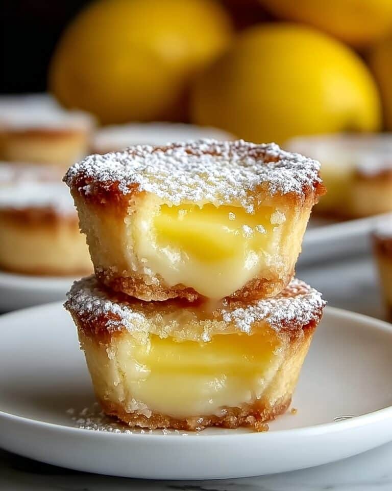 Baby Lemon Impossible Pies Recipe