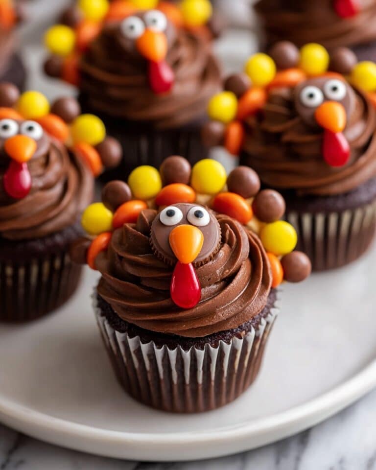 Turkey Cupcakes Recipe