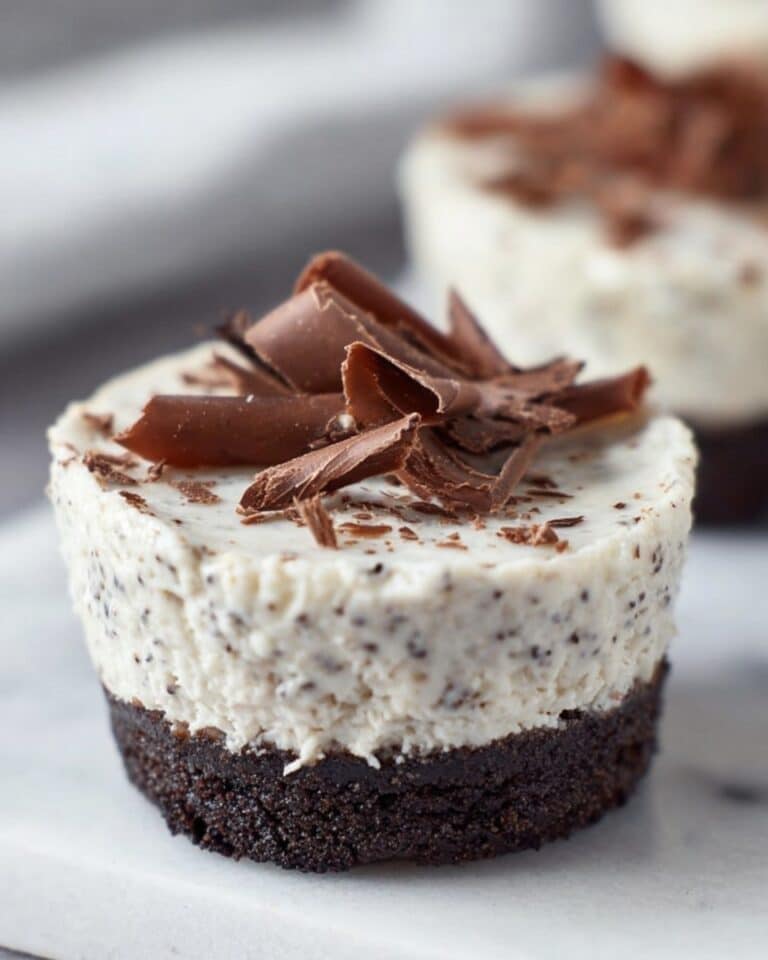 Boozy Baileys Mini Cheesecakes Recipe