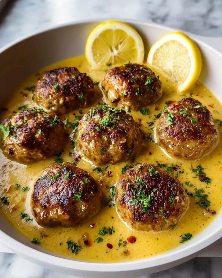 The Softest and Juiciest Greek Meatballs in Lemon Sauce Recipe