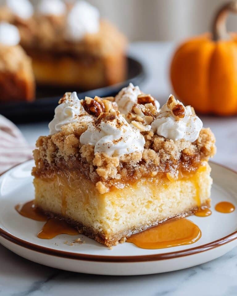Pumpkin Dump Cake Recipe