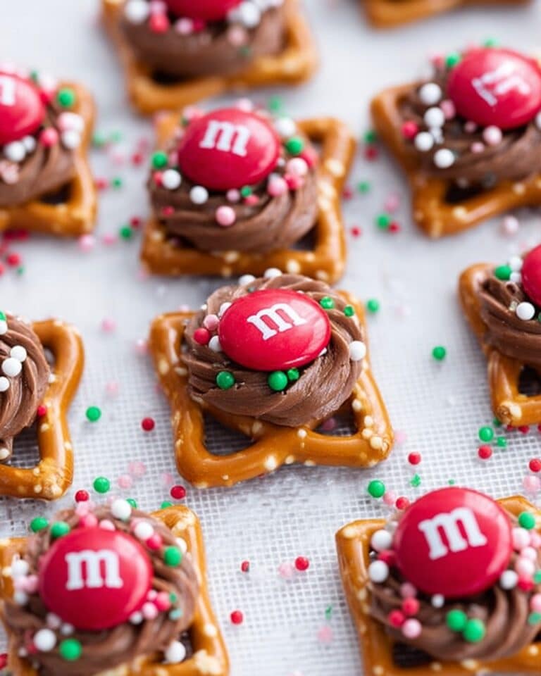 Rolo Pretzels with M&M Candies Recipe