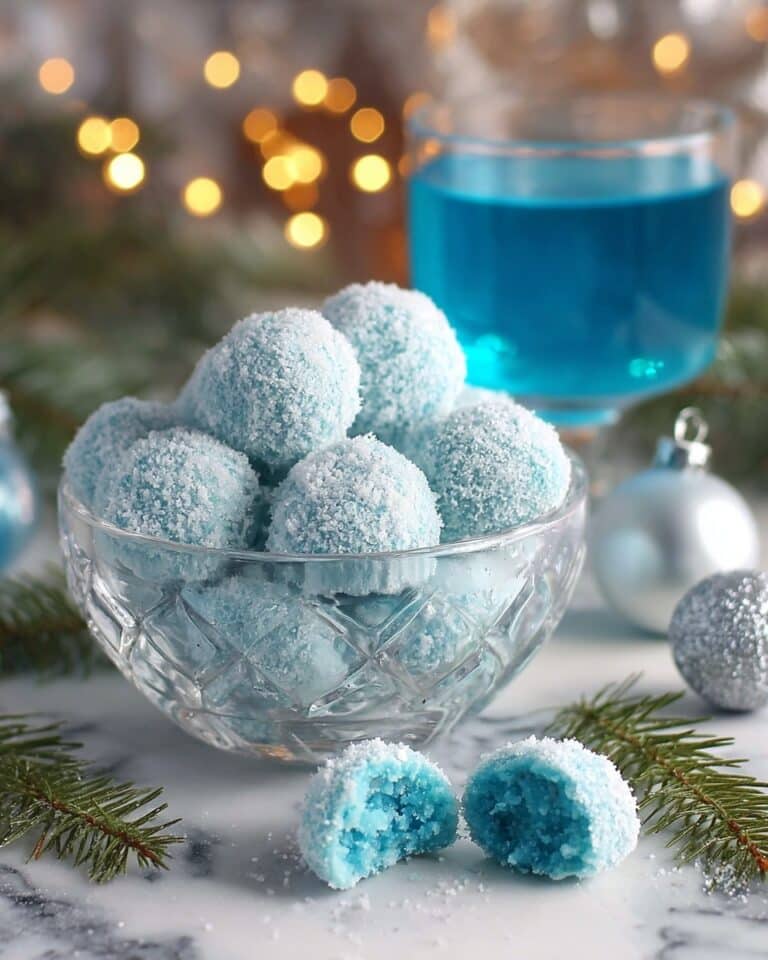 Easy Blue Truffles Recipe