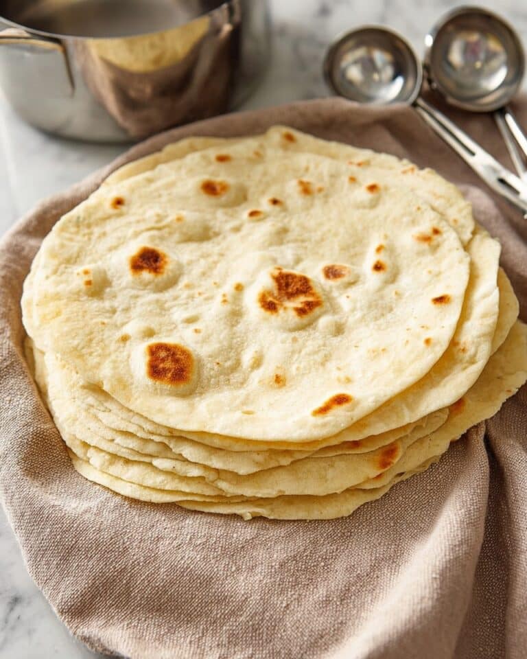 Easy Homemade Flour Tortillas Recipe