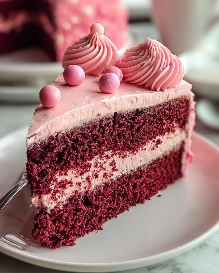 Pink Velvet Cake Recipe