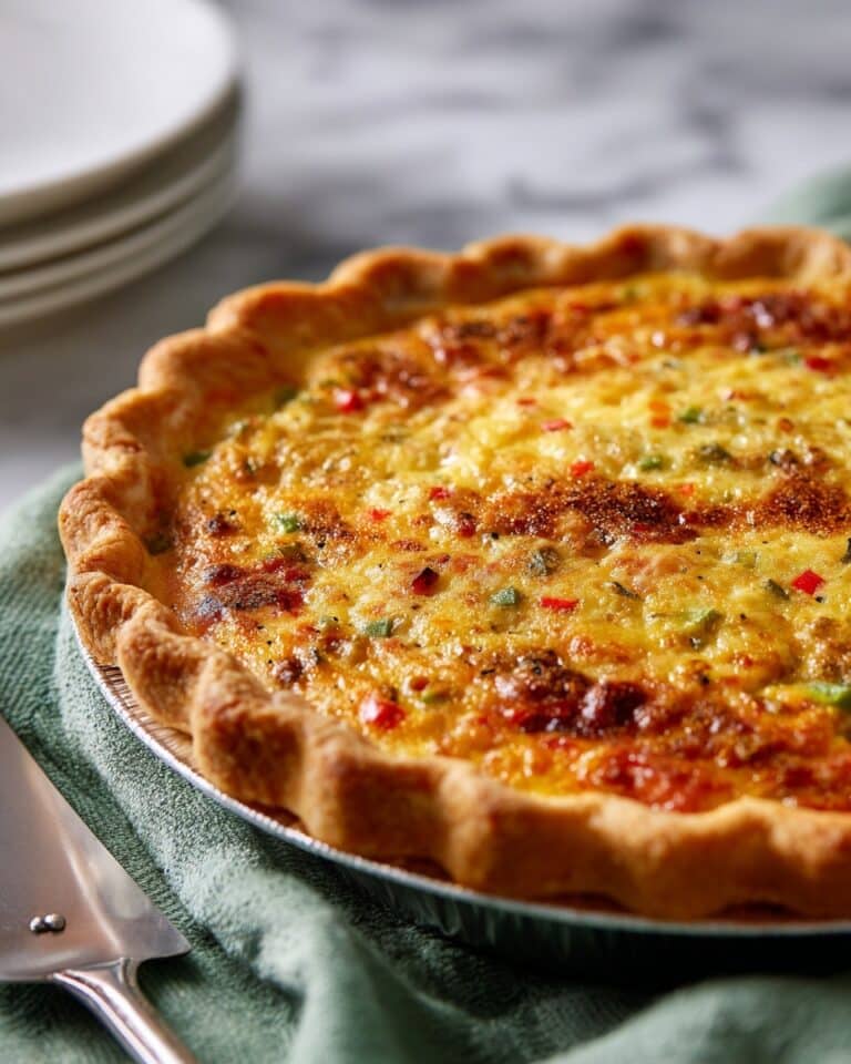 Western Omelet Quiche Recipe