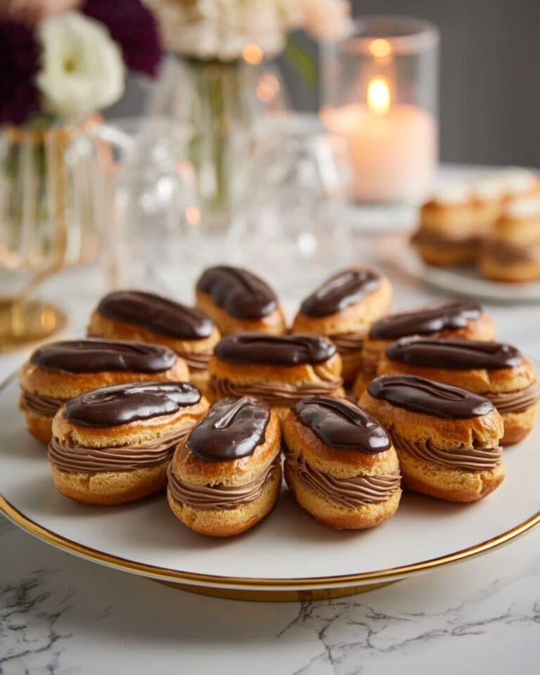 Mocha Éclairs Recipe