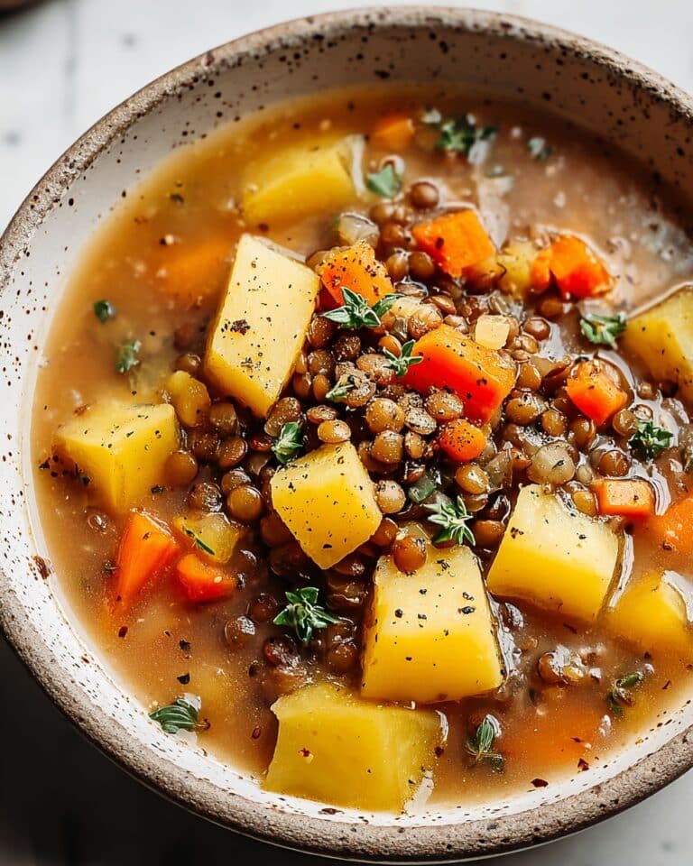 Hearty Lentil and Potato Soup Recipe