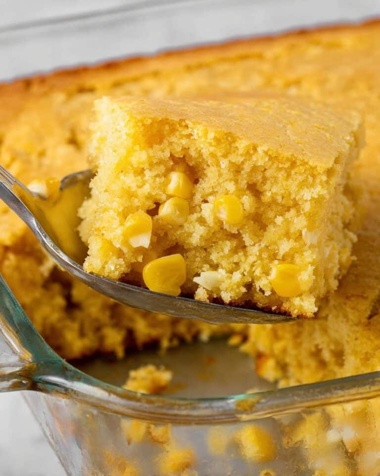Creamed Corn and Jiffy Cornbread Recipe