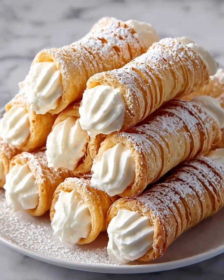 Flaky Puff Pastry Cream Horns with Dreamy Fillings Recipe