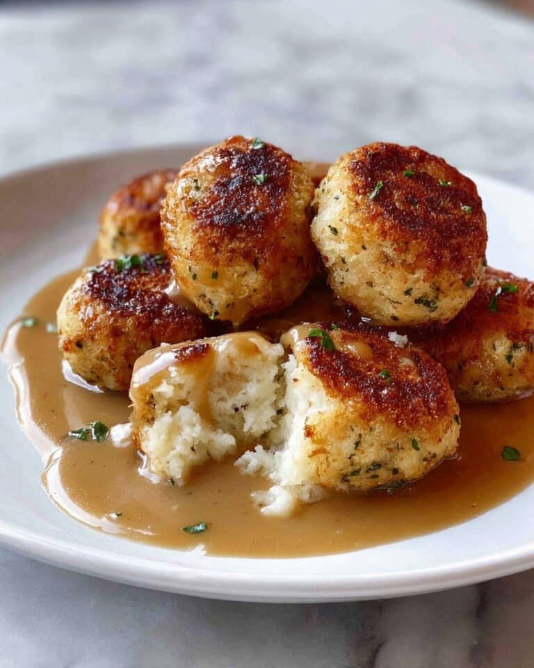Turkey Stuffing Balls Recipe