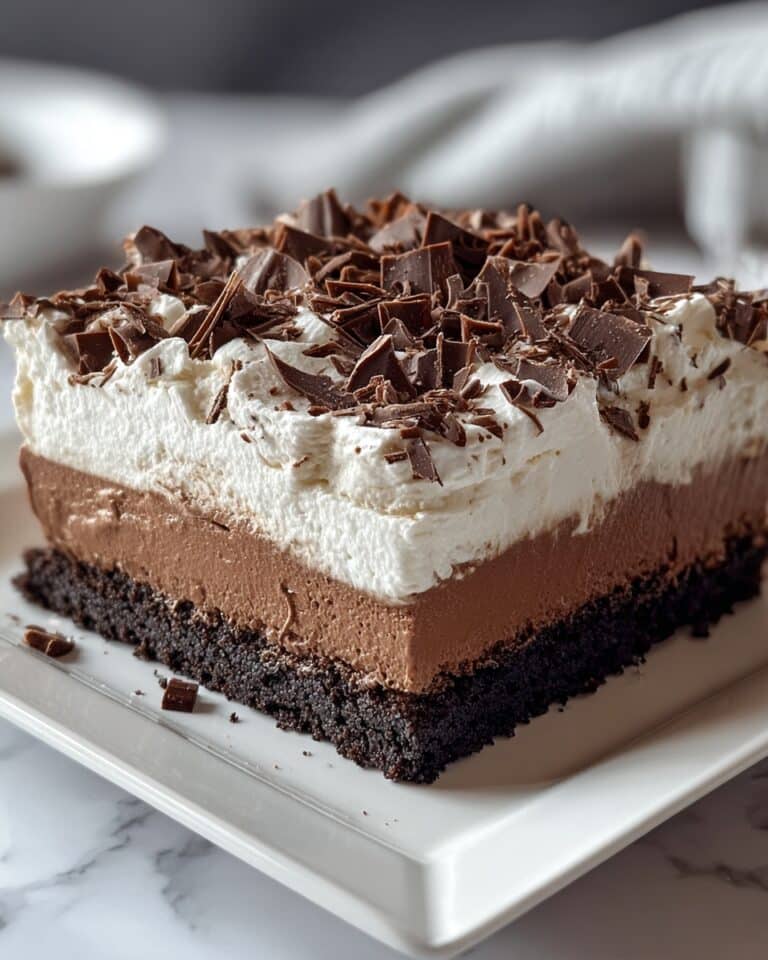 Brownie Refrigerator Cake Recipe