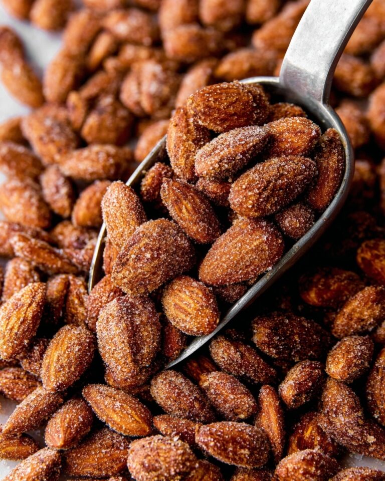 Candied Almonds with Cinnamon and Cacao Recipe