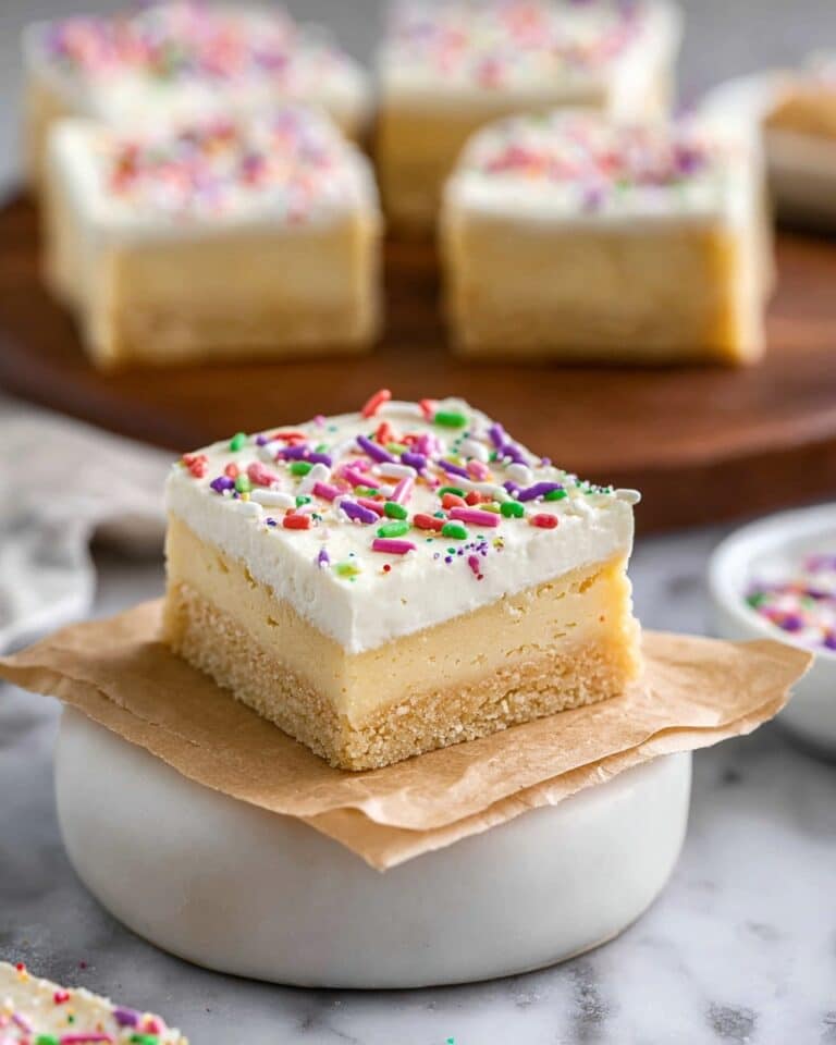 Sugar Cookie Bars Recipe
