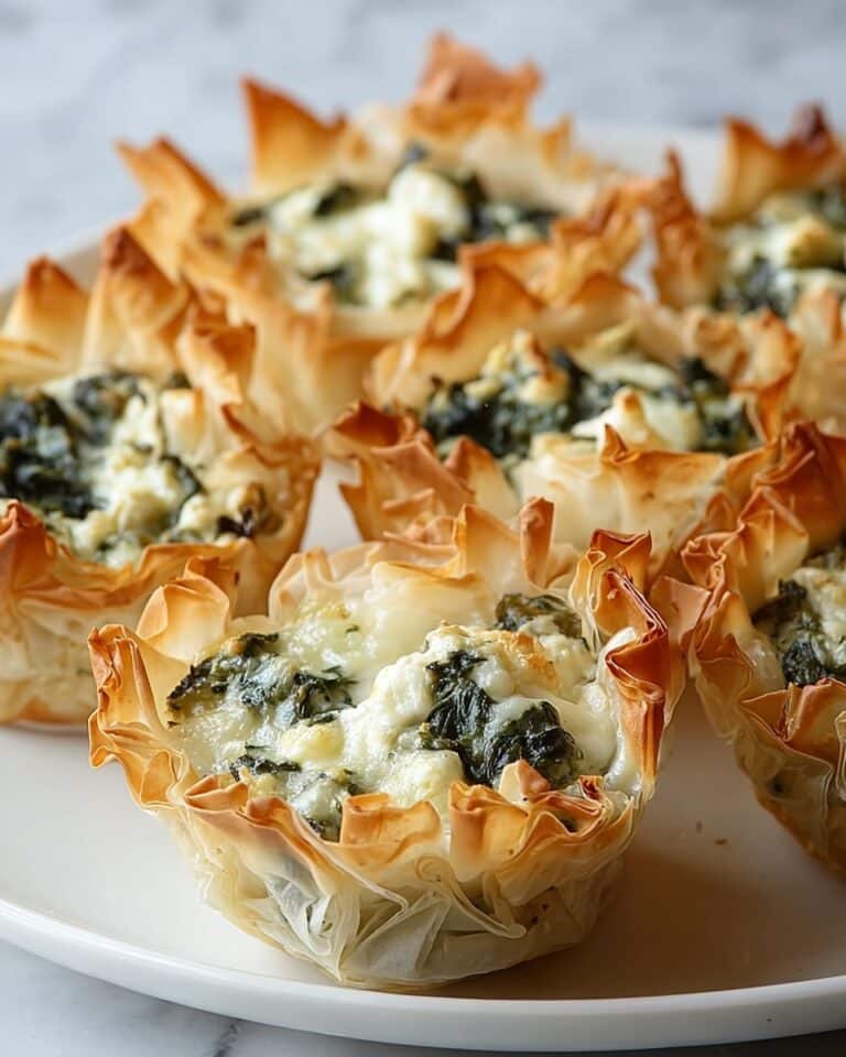 Spinach and Artichoke Dip Cups Recipe