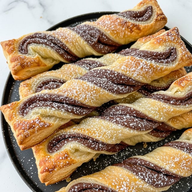 Puff Pastry Nutella Twists Recipe