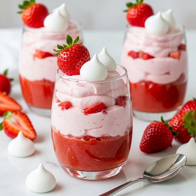 Easy Fresh Strawberry Mousse Recipe