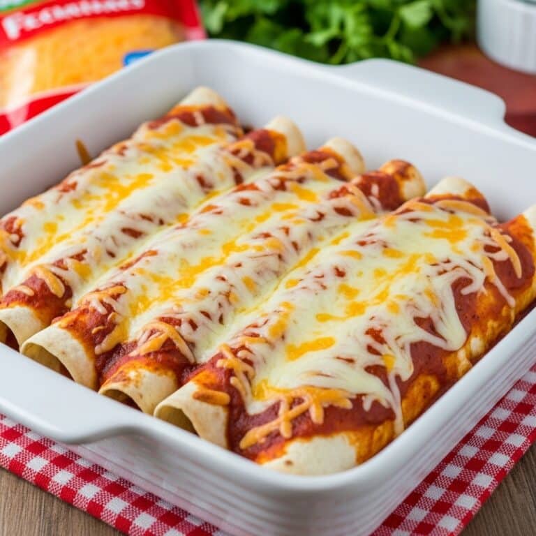 5 Ingredient Beef Enchiladas Recipe
