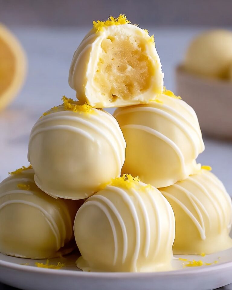 Creamy Lemon Truffles Recipe