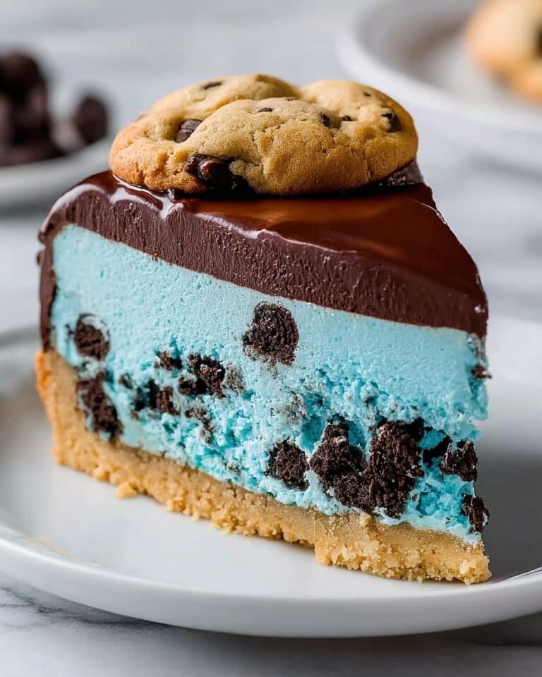 Cookie Monster Cheesecake Recipe