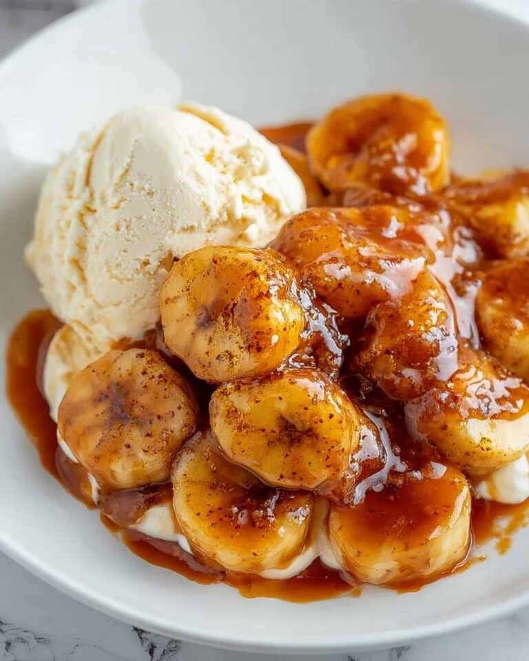Fried Bananas with Cinnamon Honey Sauce Recipe