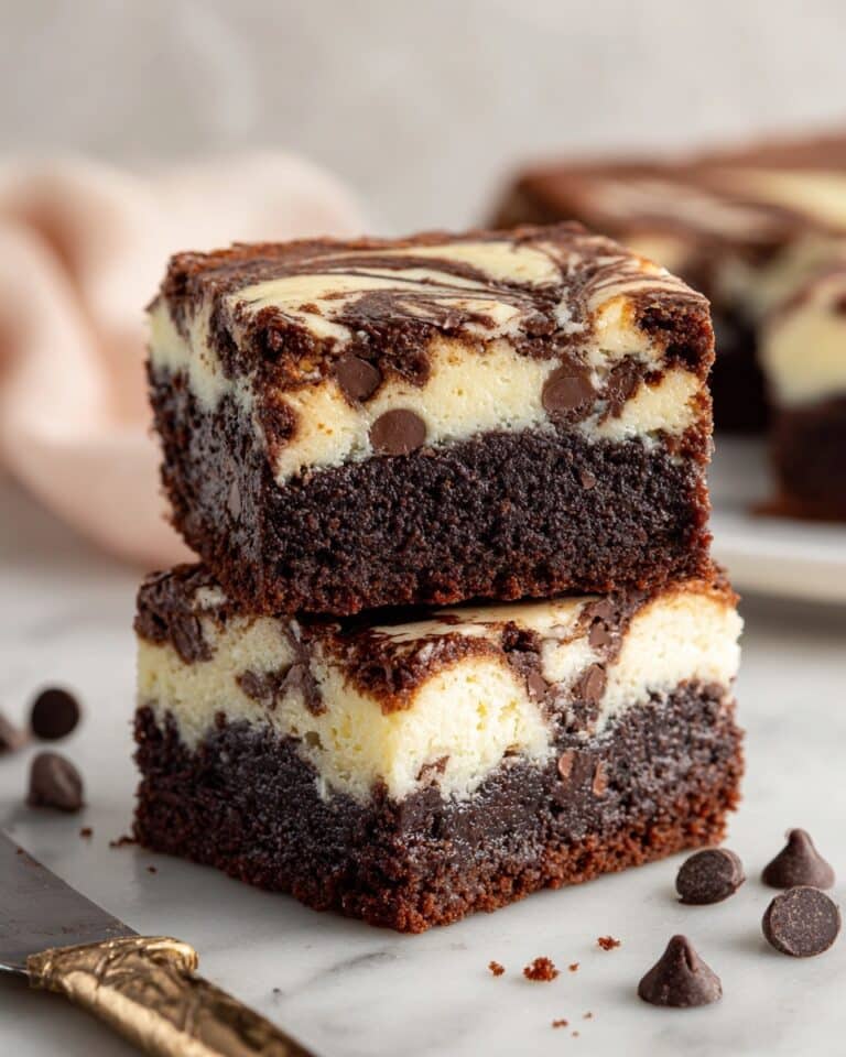 Cream Cheese Swirled Brownies Recipe