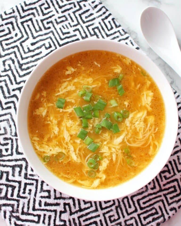 Homemade Egg Drop Soup Recipe