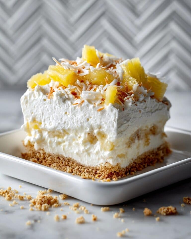 No-Bake Pineapple Cream Dessert Recipe