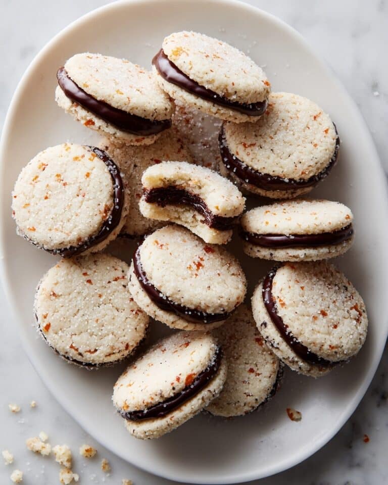 Chocolate Orange Sandwich Cookies Recipe