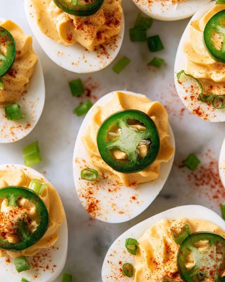 Spicy Deviled Eggs Recipe
