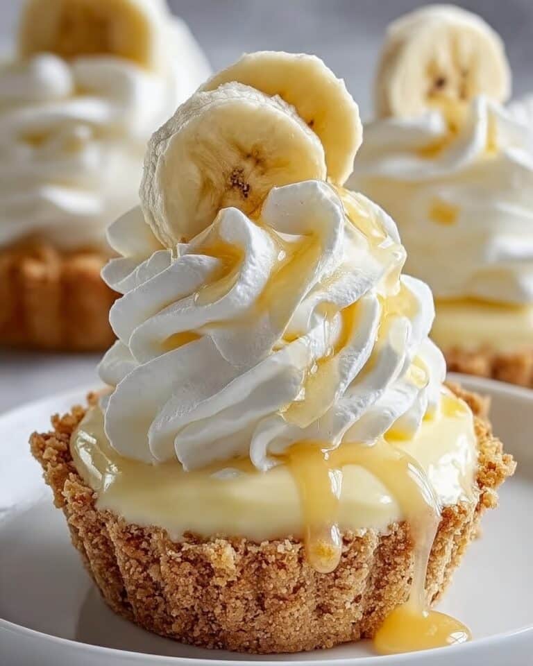 No-Bake Mini Banana Cream Pies Recipe