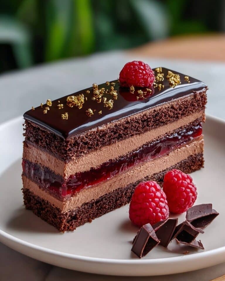 Chocolate Raspberry Entremet Recipe
