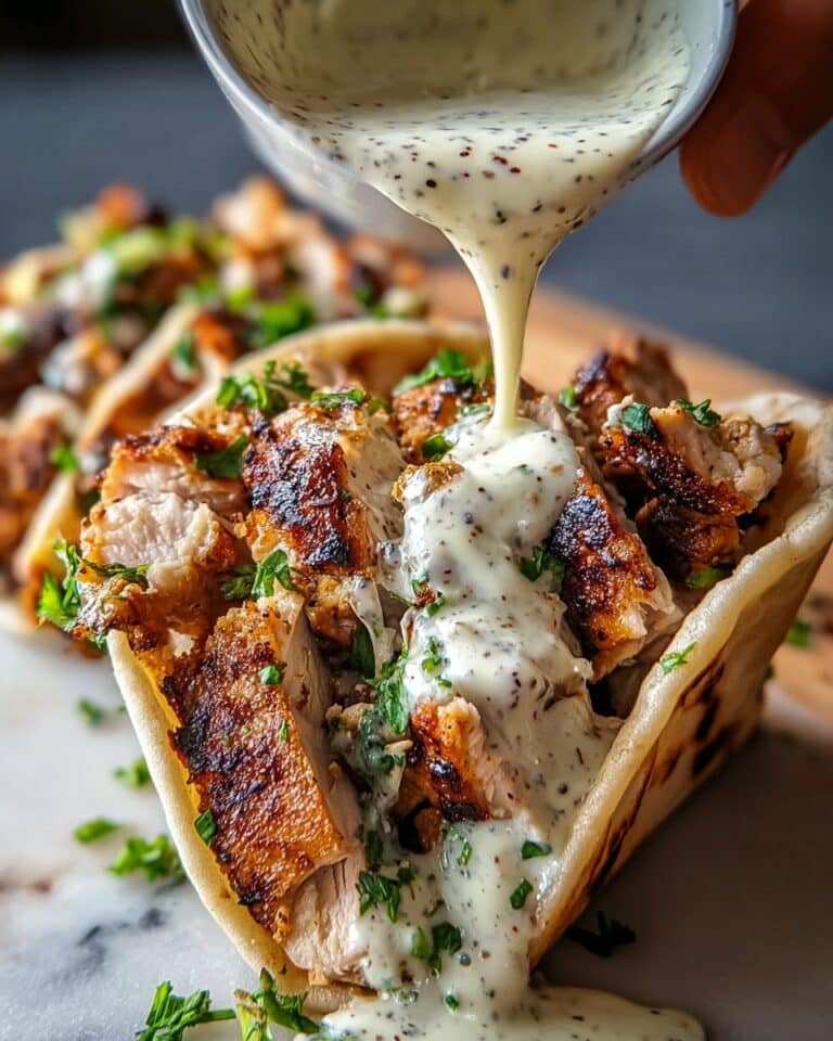 Chicken Shawarma with Garlic Sauce Recipe