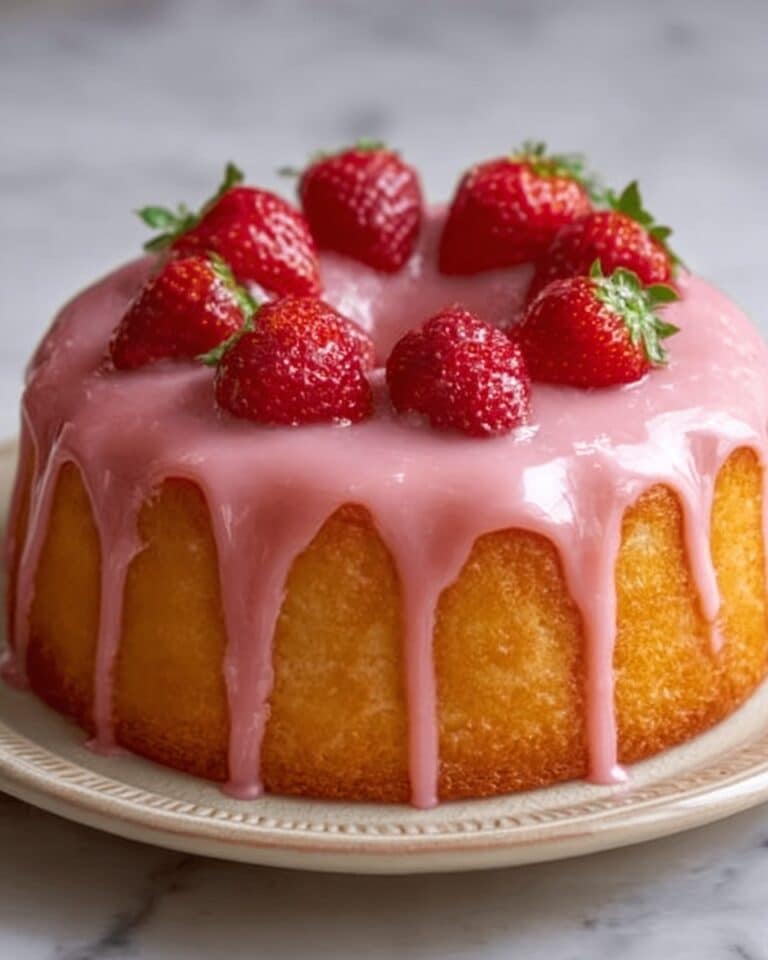 Strawberry Pineapple Pound Cake Recipe