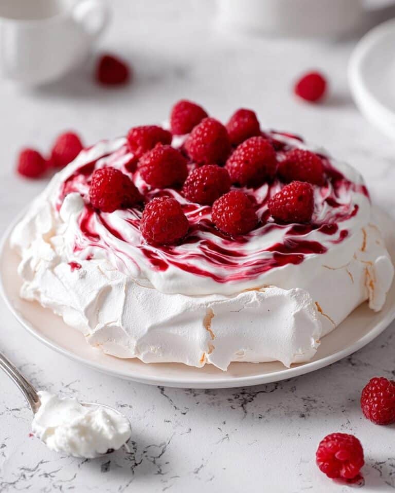 Melt In Your Mouth Raspberry Pavlova Recipe