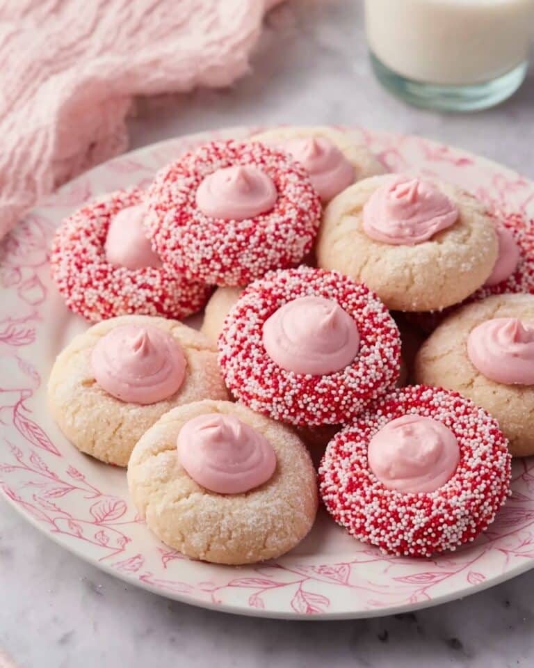 Strawberry Kiss Cookies Recipe