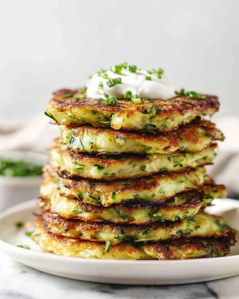 Crispy Zucchini Fritters Recipe