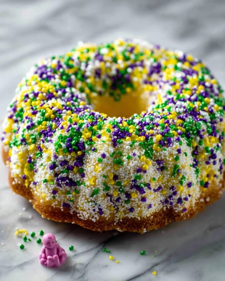 Easy King Cake Using Packaged Crescent Rolls Recipe