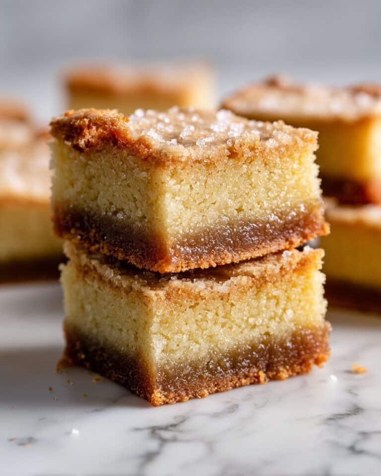 Cinnamon Sugar Blondies Recipe