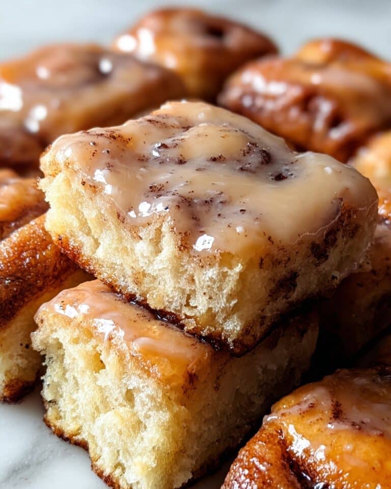 Donut Bars with Brown Butter Maple Vanilla Bean Glaze Recipe