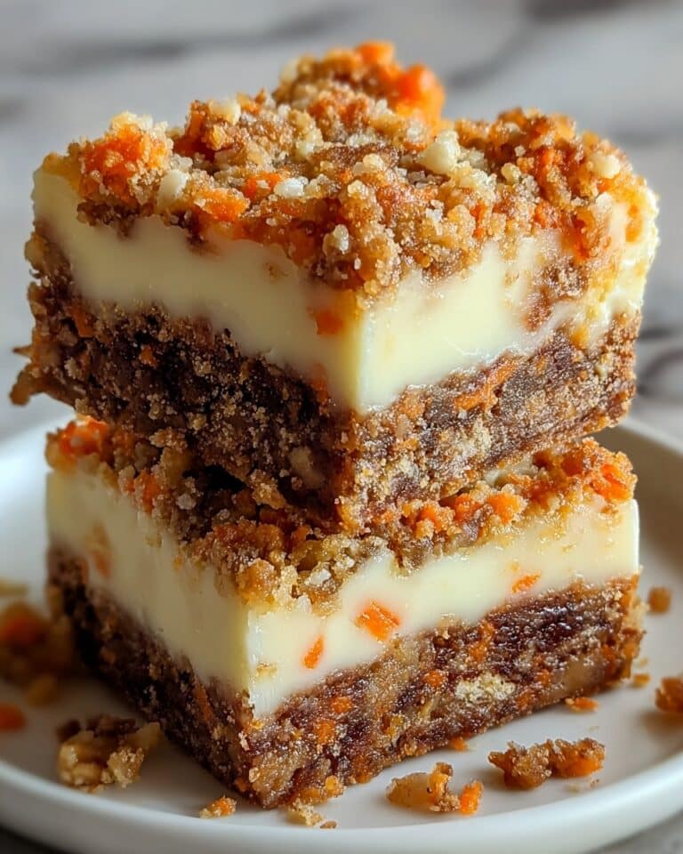 Irresistibly Indulgent Carrot Cake Cream Cheese Bars Recipe