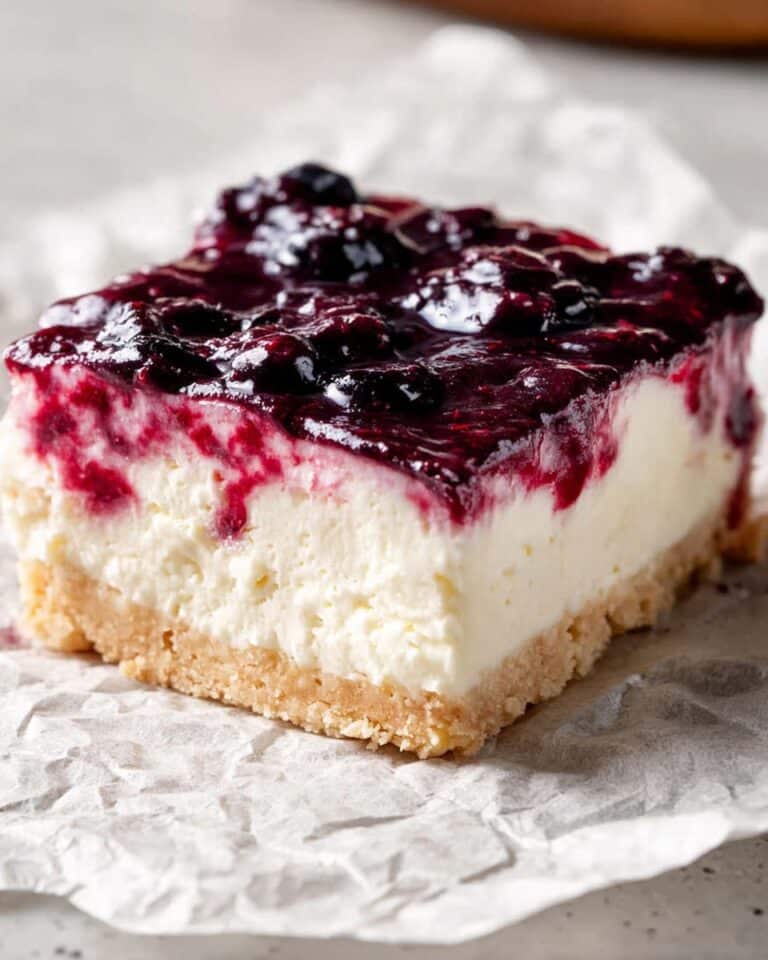 Sugar-Free Cheesecake Bars Recipe