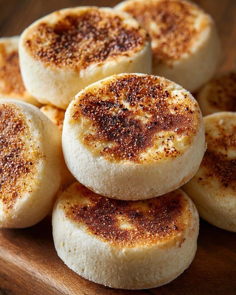 Homemade English Muffins from Scratch Recipe