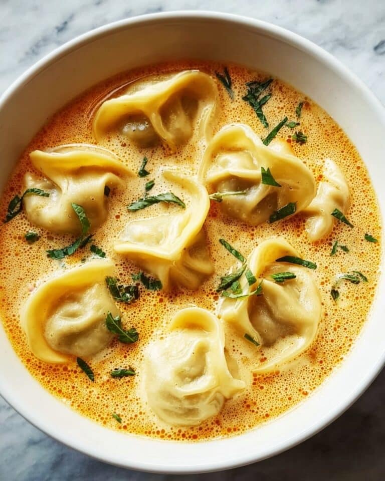 Creamy Thai Dumpling Soup Recipe