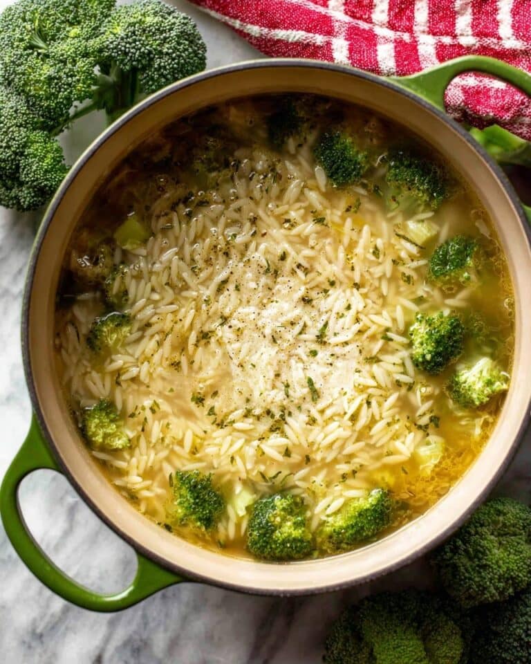 Garlic Italian Broccoli Soup Recipe