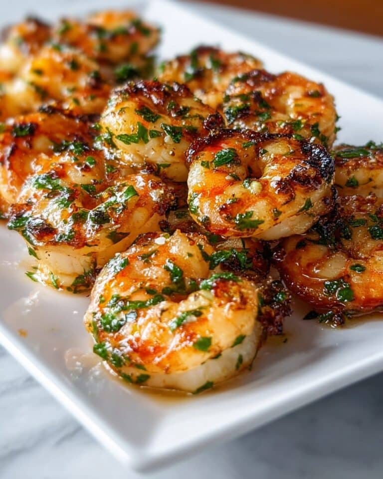 Garlic Parmesan Roasted Shrimp Recipe